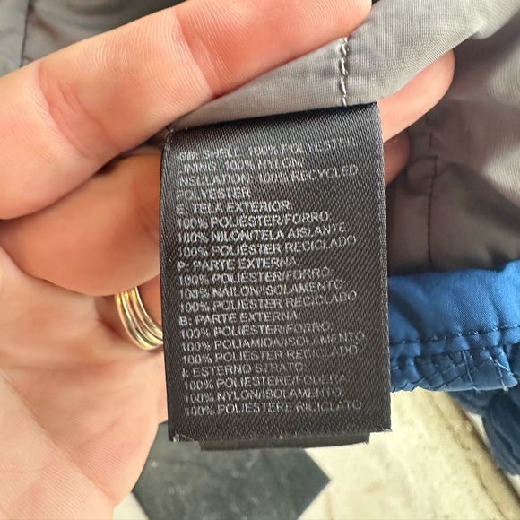 The North Face Women’s Light Weight Jacket Blue Zip Up Sz Small - Picture 6 of 9